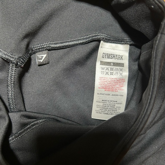 Gymshark Women’s Black Athletic Shorts Size S - Picture 2 of 3